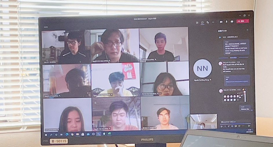 UIT students joining an internship