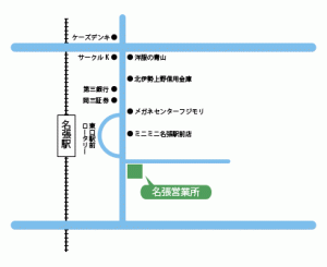 アクセスマップ名張